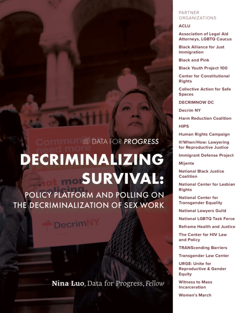 Decriminalizing Survival Policy Platform And Polling On The
