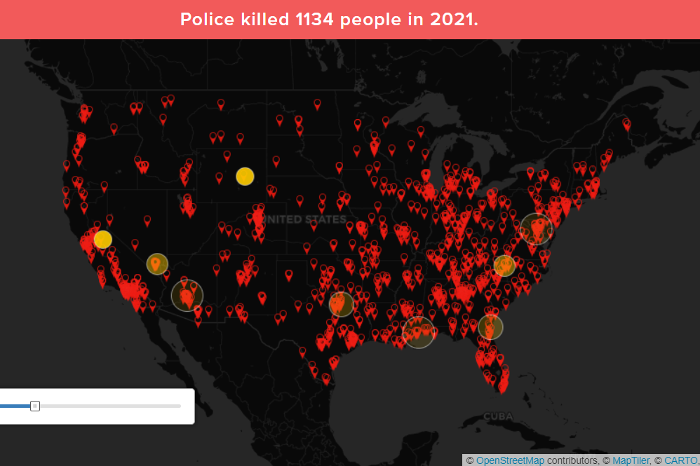 Police Violence Map - Community Resource Hub