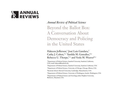 Beyond The Ballot Box: A Conversation About Democracy And Policing In ...