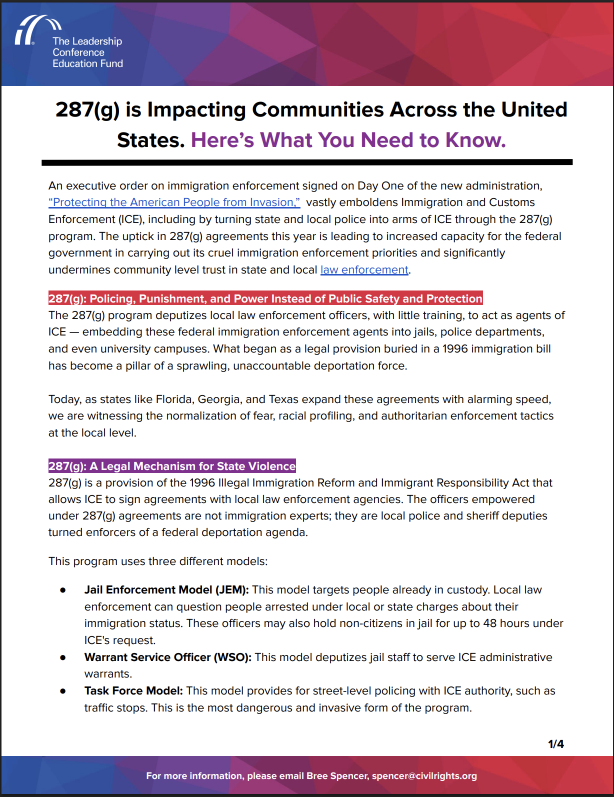 287(g) is Impacting Communities Across the United States. Here’s What ...